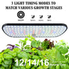Sistema de cultivo hidropónico de 12 cápsulas, kit de jardín de hierbas para interiores con altura ajustable y temporizador automático, luz de cultivo LED de 20 vatios.