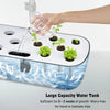 Sistema de cultivo hidropónico de 12 cápsulas, kit de jardín de hierbas para interiores con altura ajustable y temporizador automático, luz de cultivo LED de 20 vatios.